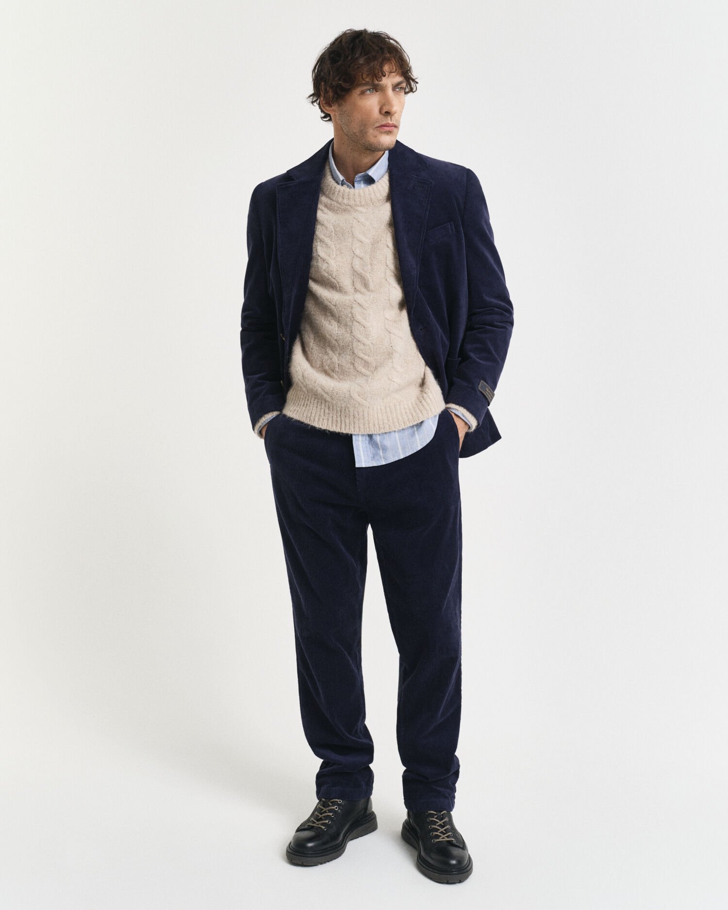 Regular Fit corduroy blazer