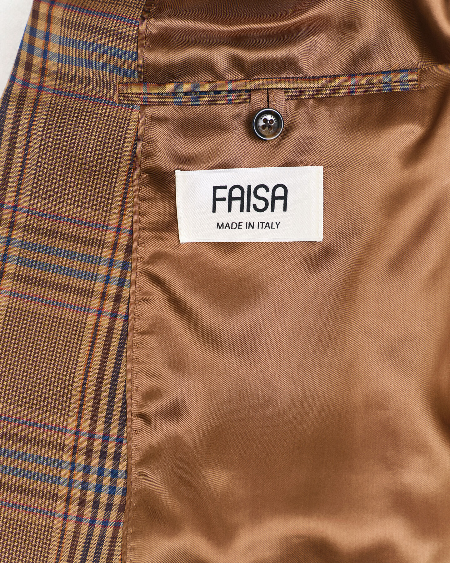 Relaxed Fit wollen blazer met ruiten