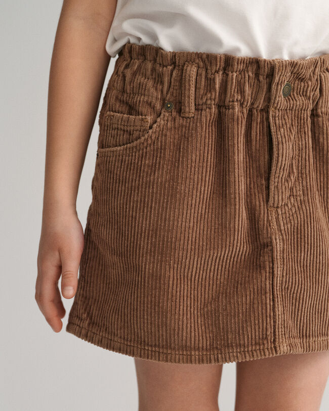Girls corduroy minirok