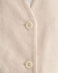 Regular Fit gilet van linnen met stretch