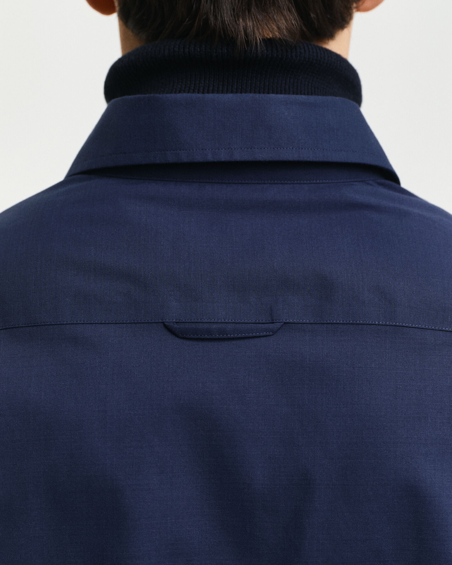 Slim Fit overhemd van stretchpoplin