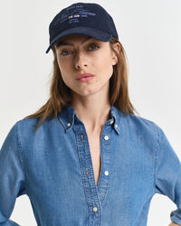 Overhemdjurk van chambray