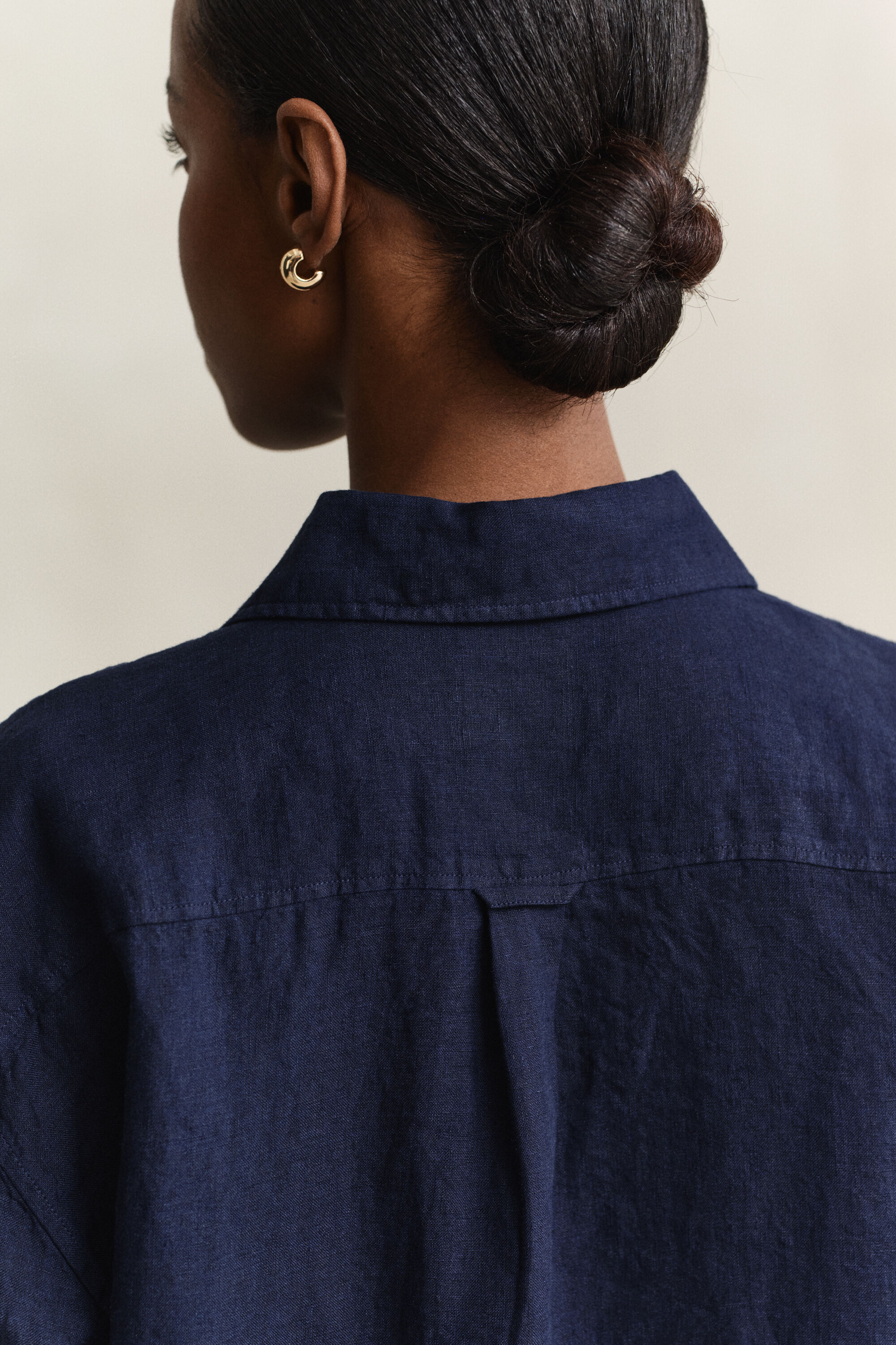 Relaxed Fit linnen blouse