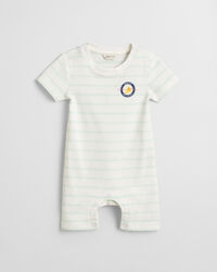 Baby gestreepte jersey romper