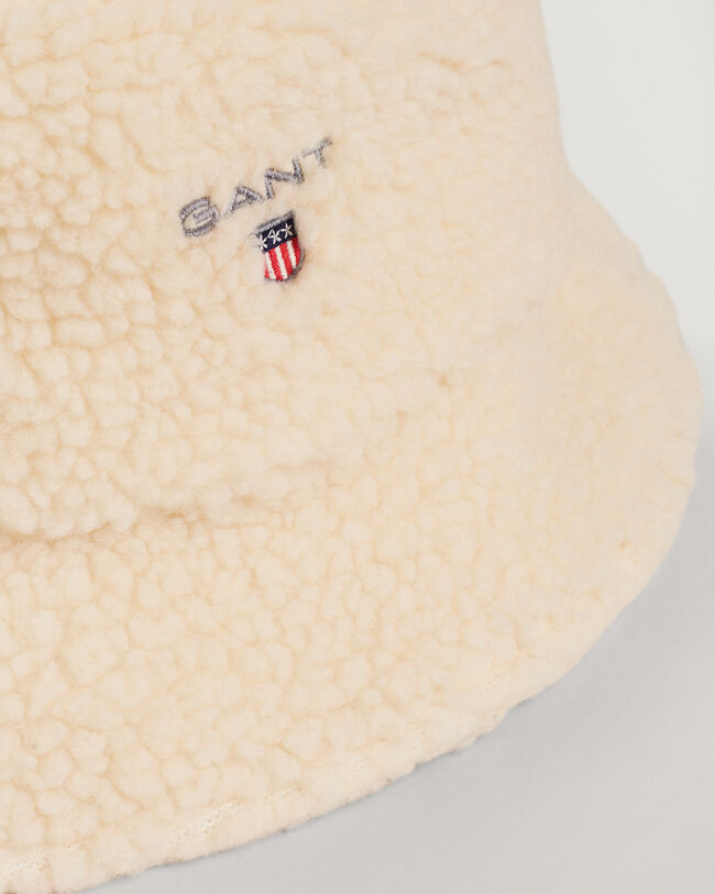 Teens Original vissershoedje van teddystof