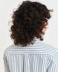 Regular Fit Classic overhemd met strepen van poplin