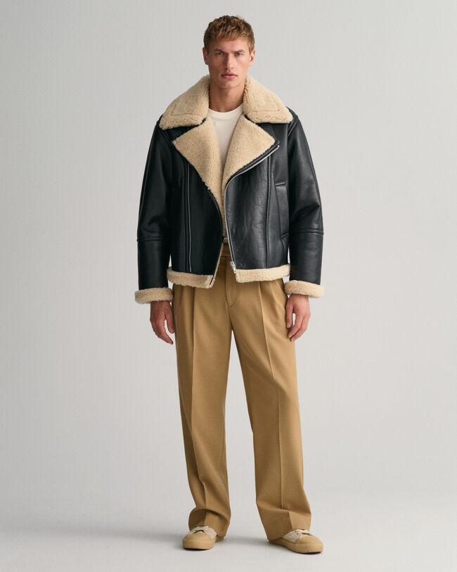 Jack van zwaar lamsleer