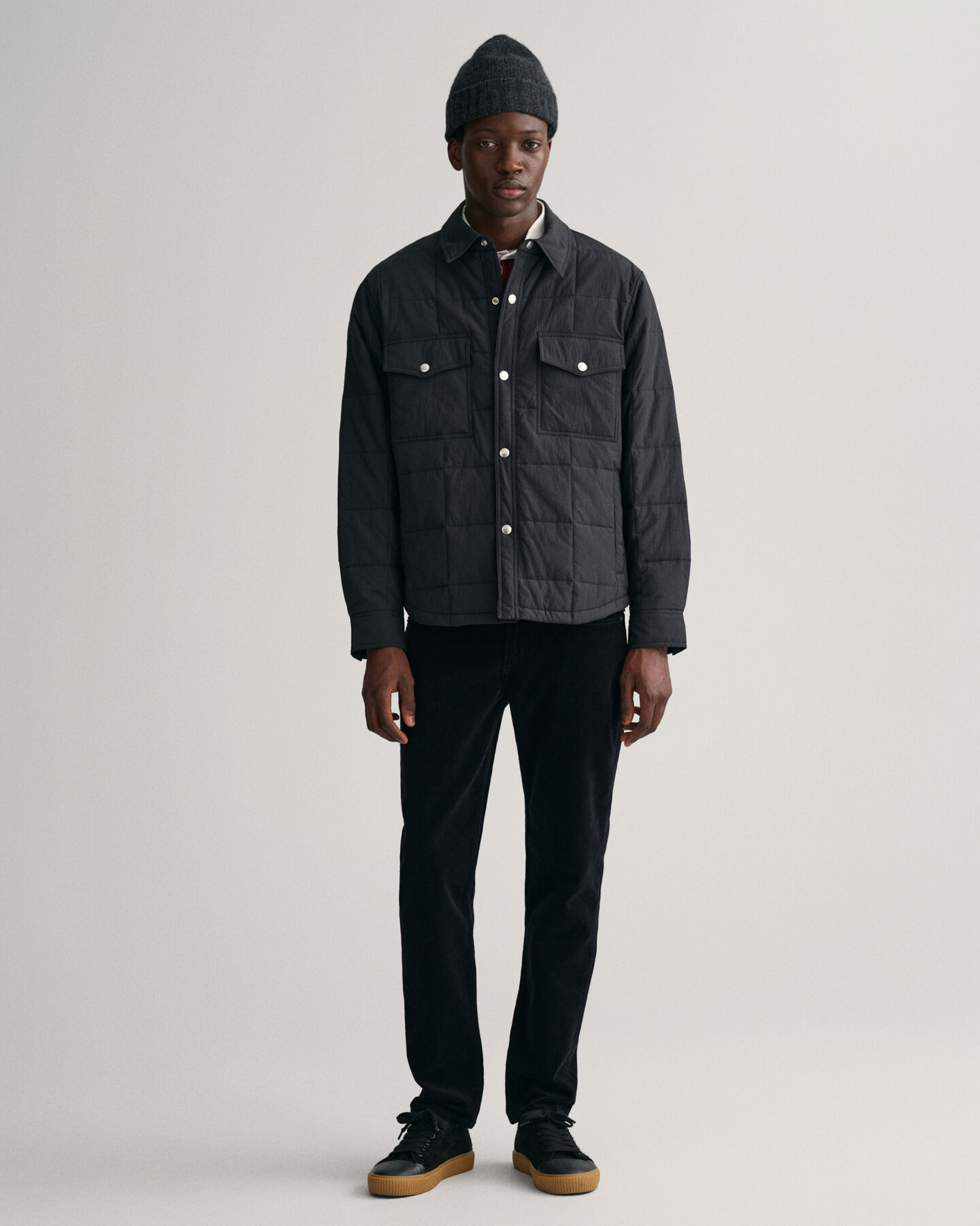 Gewatteerd overhemdjack