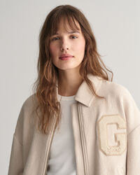 GANT Varsity Jacket met textuur