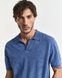 Sunfaded polotrui met korte mouwen