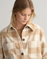 Relaxed Fit geruit overshirt