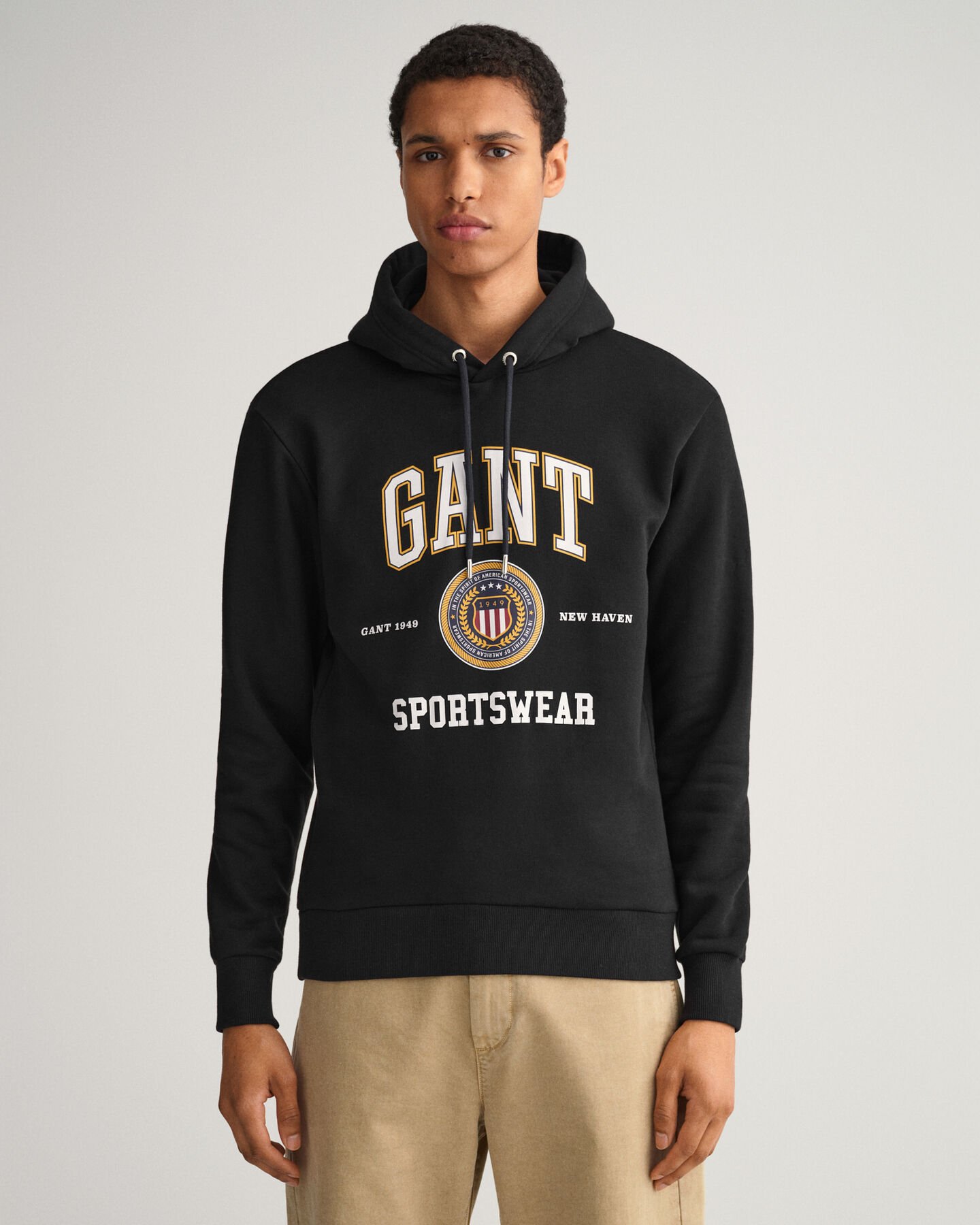 Crest Shield hoodie van sweatstof