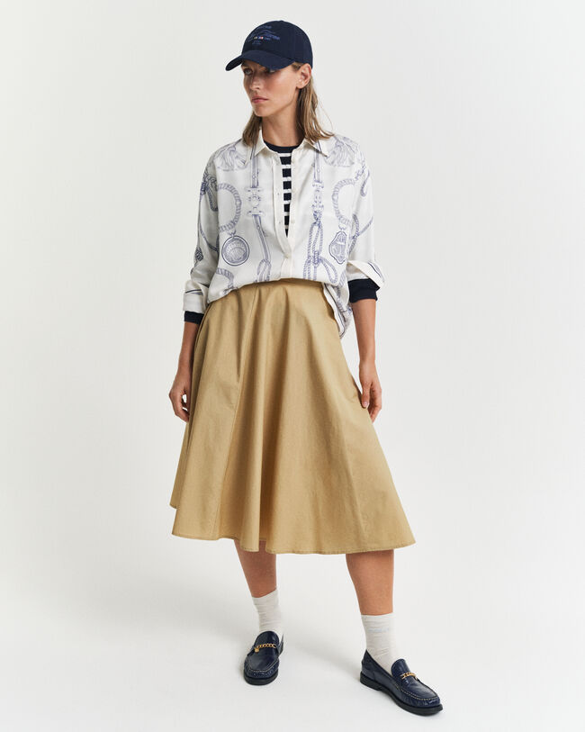 Relaxed Fit Sailing Print overhemd