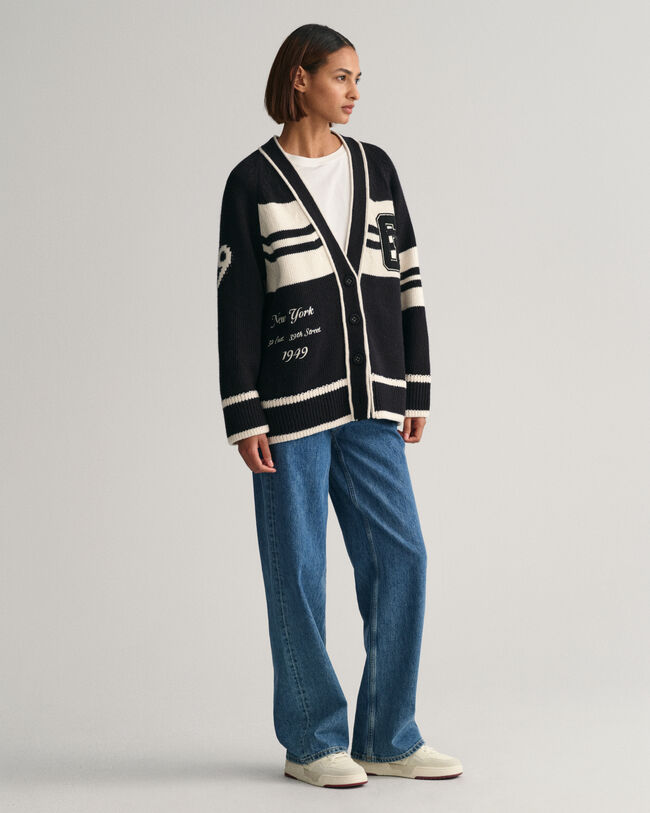 GANT Varsity vest met V-hals