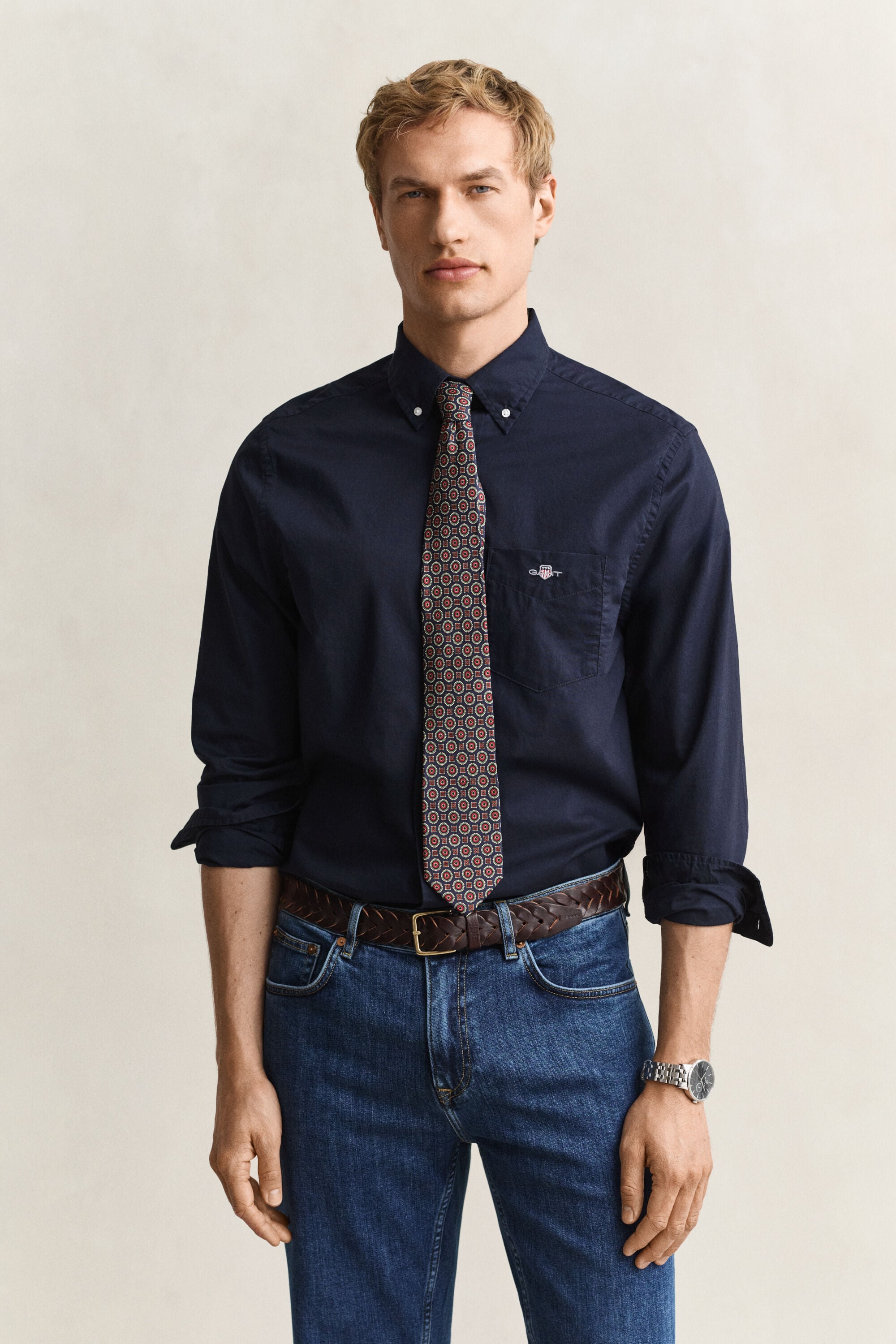 Classic Regular poplin overhemd