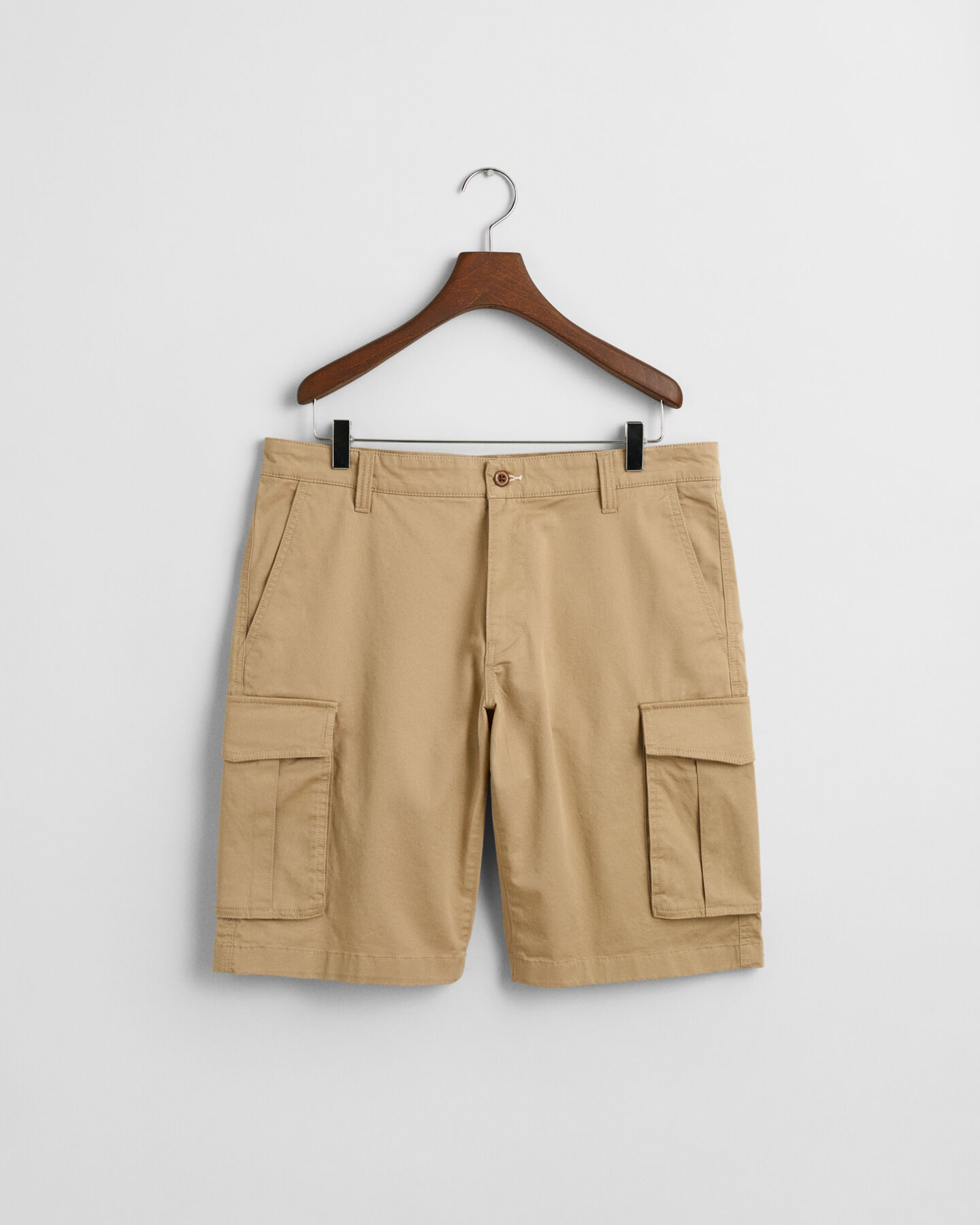 Relaxed Fit cargoshort van keperstof