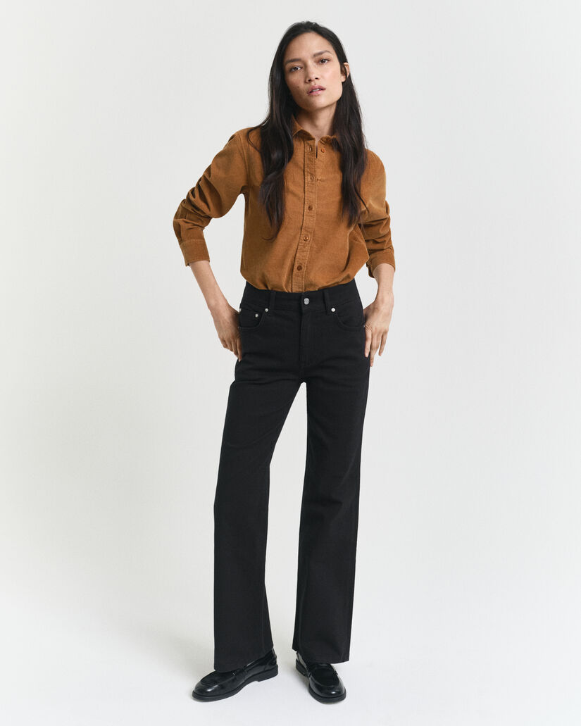 Regular Fit corduroy overhemd