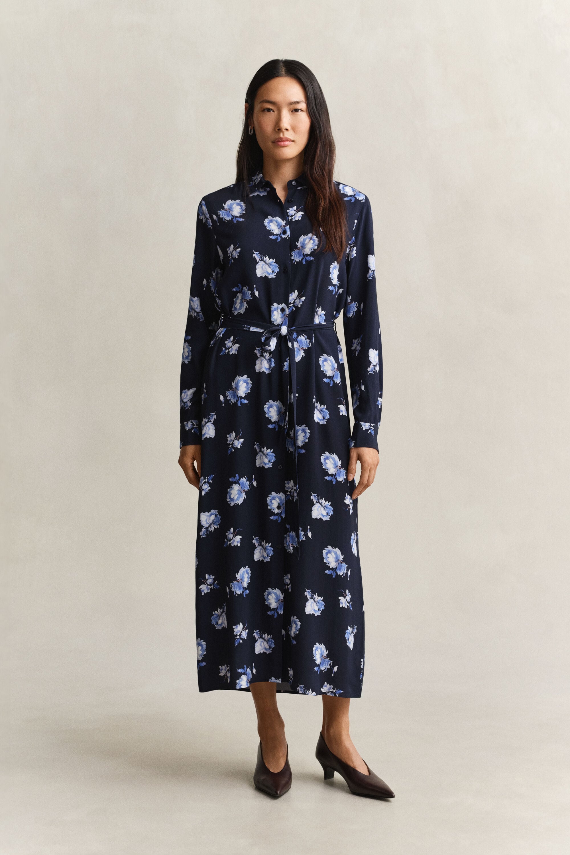Overhemdjurk met bloemenprint