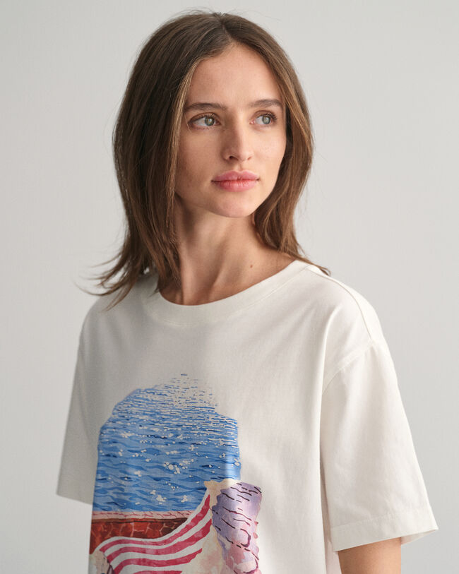 Scenery Print T-shirt