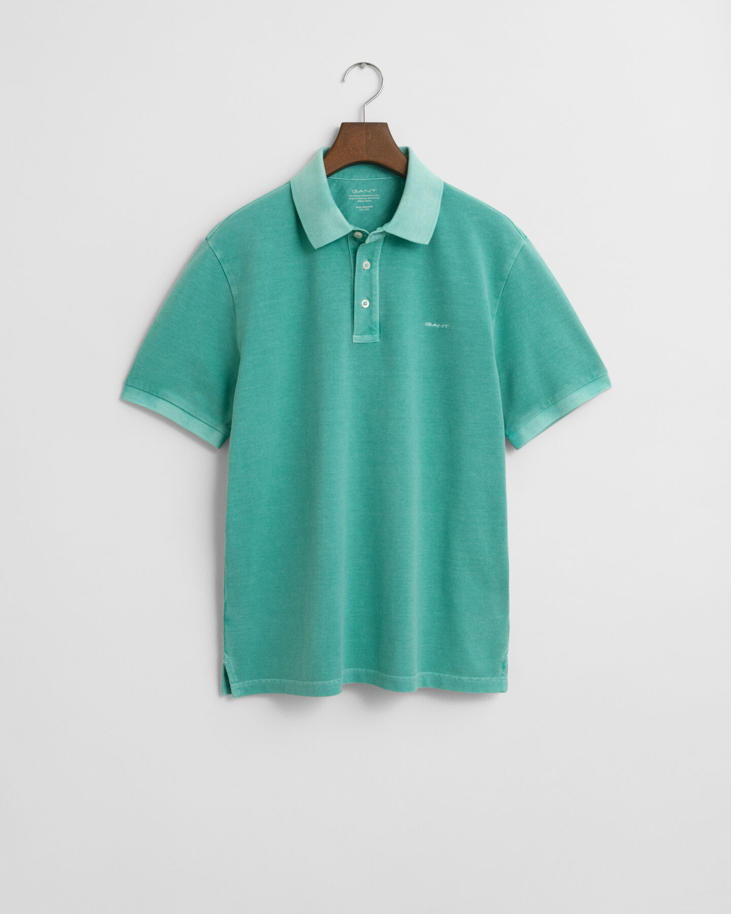 Sunfaded piqu&eacute; poloshirt