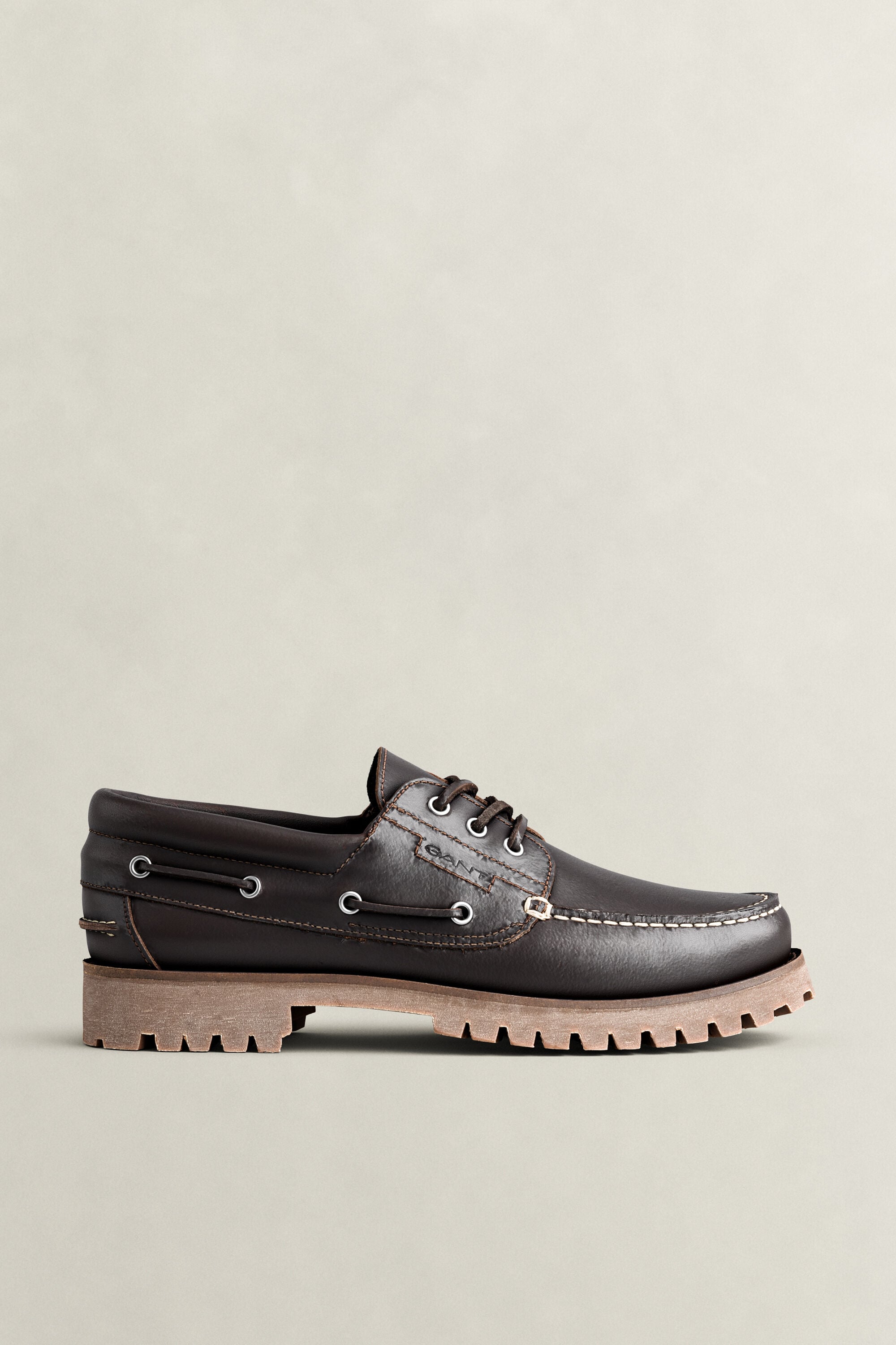 Tratton leren bootschoenen