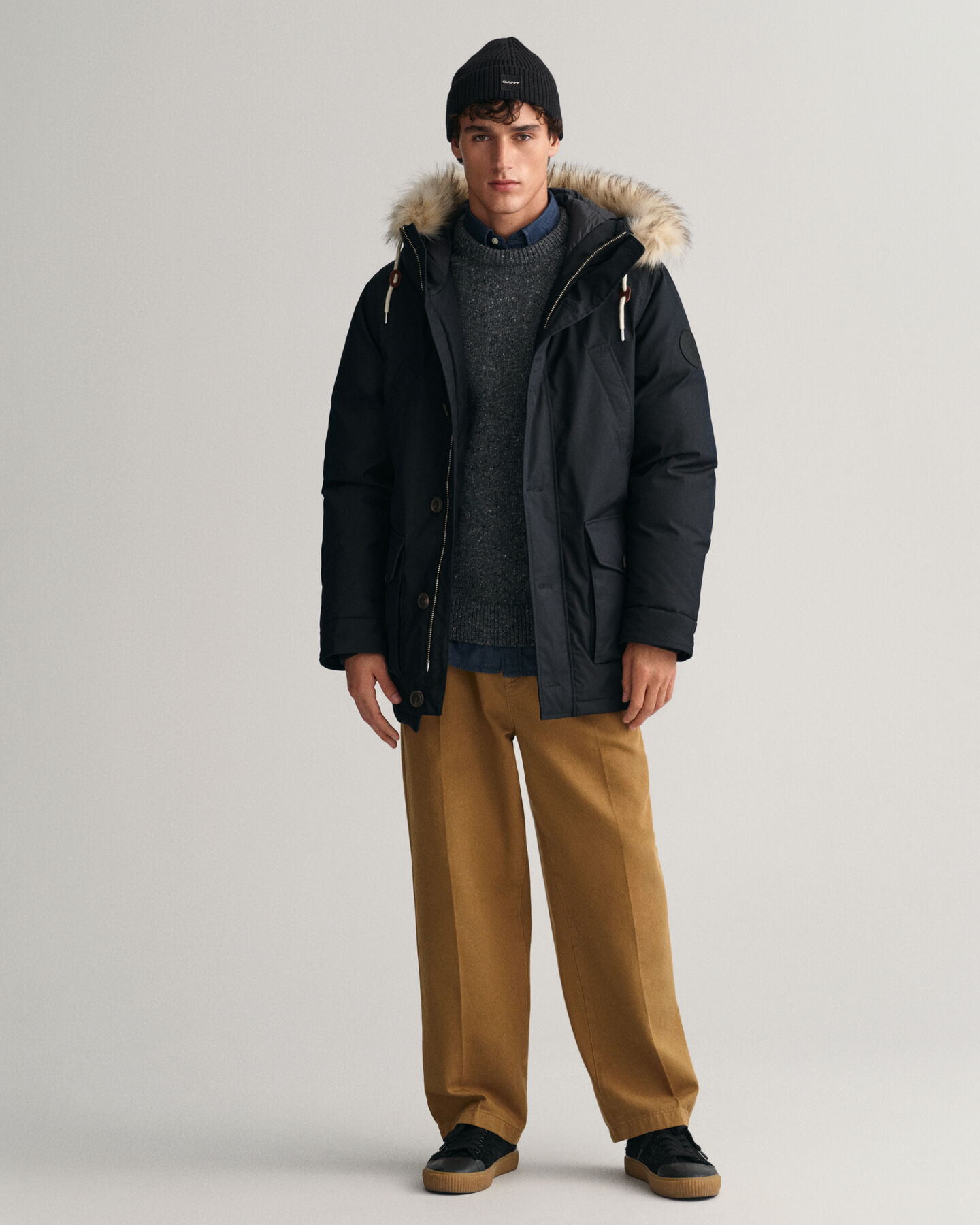 Klassieke winterparka