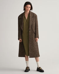 Overhemdjurk met opstaande kraag