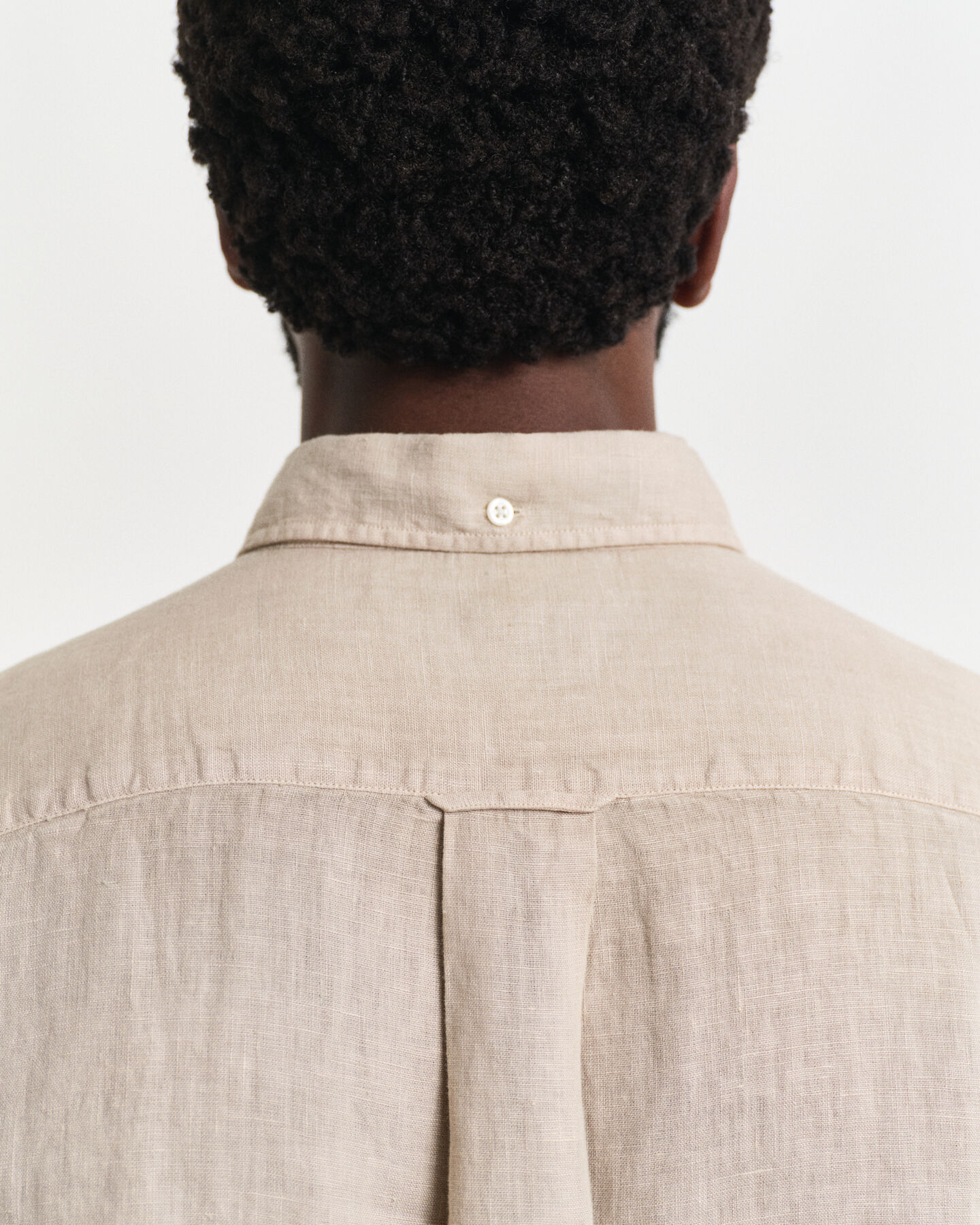 Regular Fit speciaal geverfd linnen overhemd