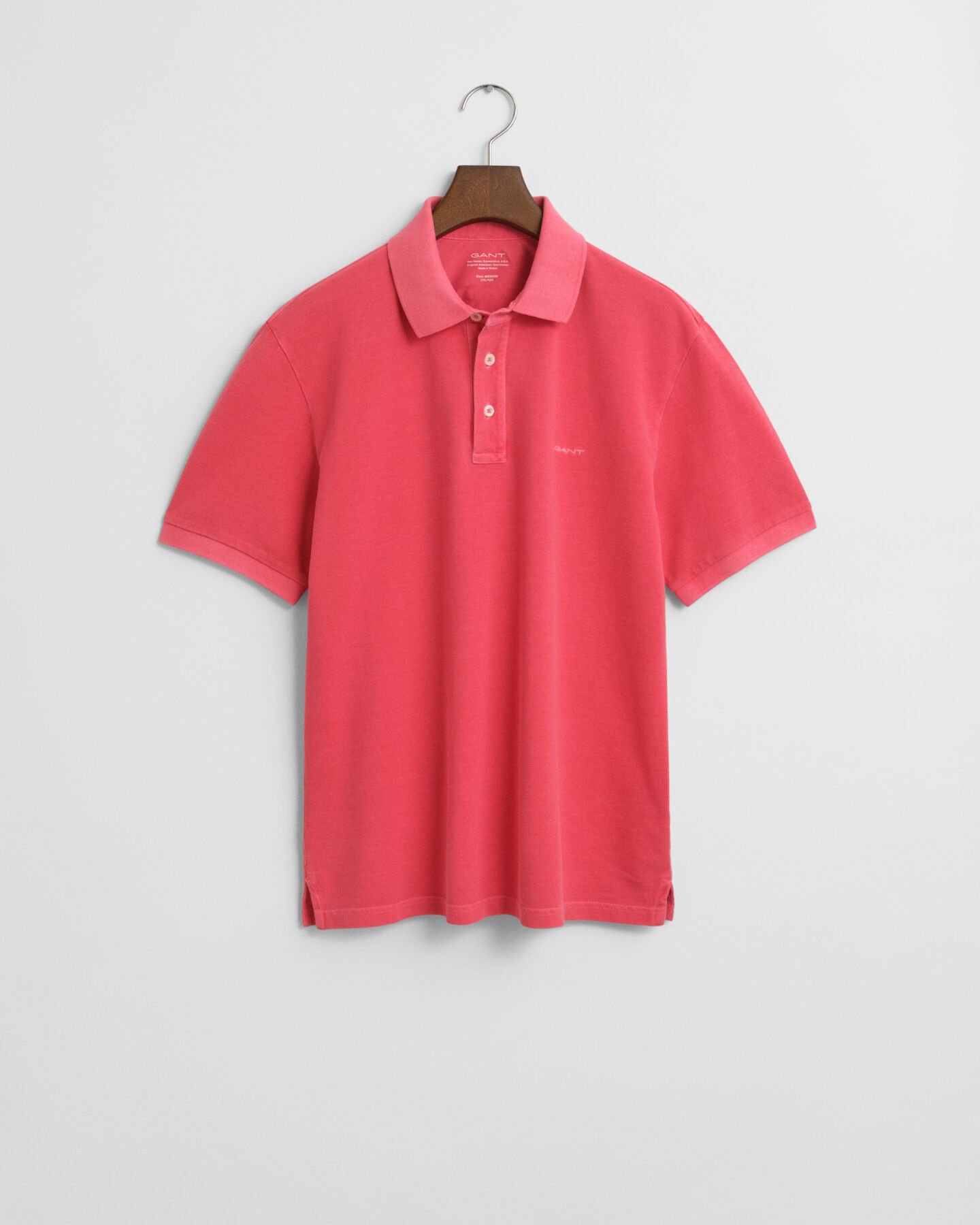 Sunfaded piqué poloshirt