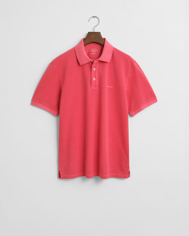Sunfaded piqué poloshirt