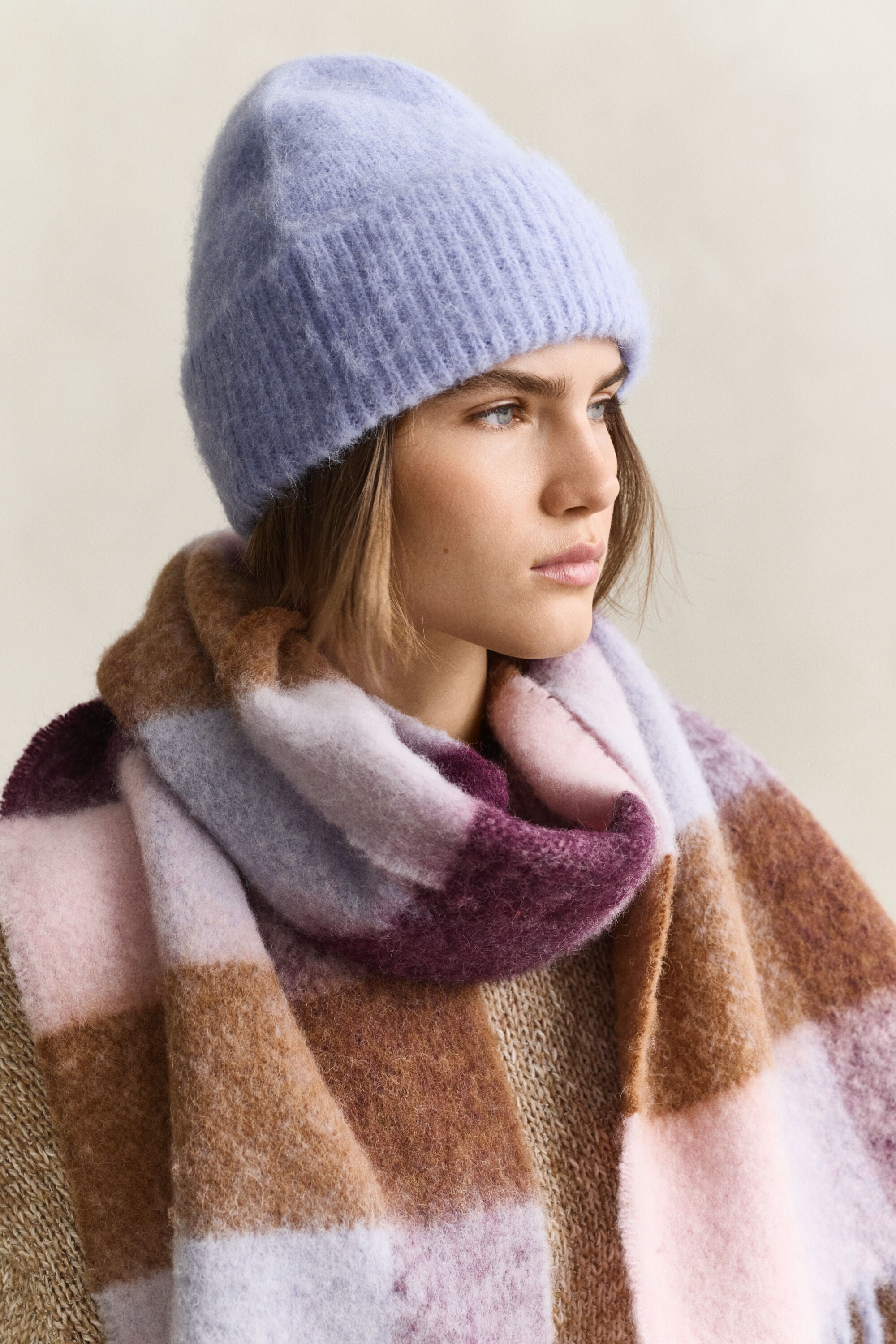 Beanie van alpacawolmix