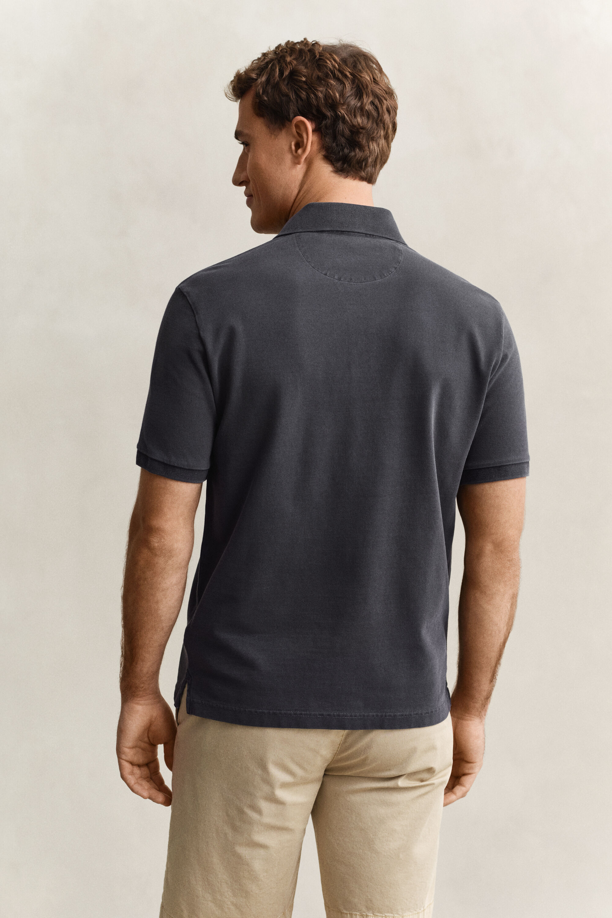 Zonverbleekt poloshirt