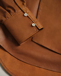 Wrangler x GANT overhemd met leren strik