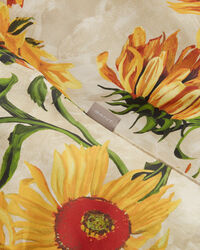Eenpersoonsdekbedovertrek met Sunflower-print
