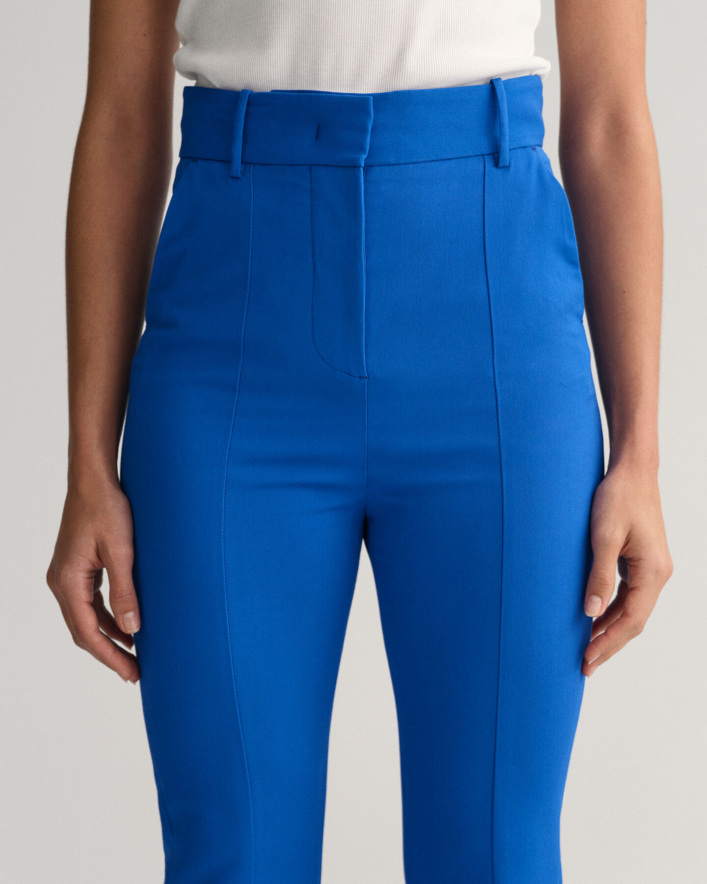 Kostuumbroek met rechte pijp