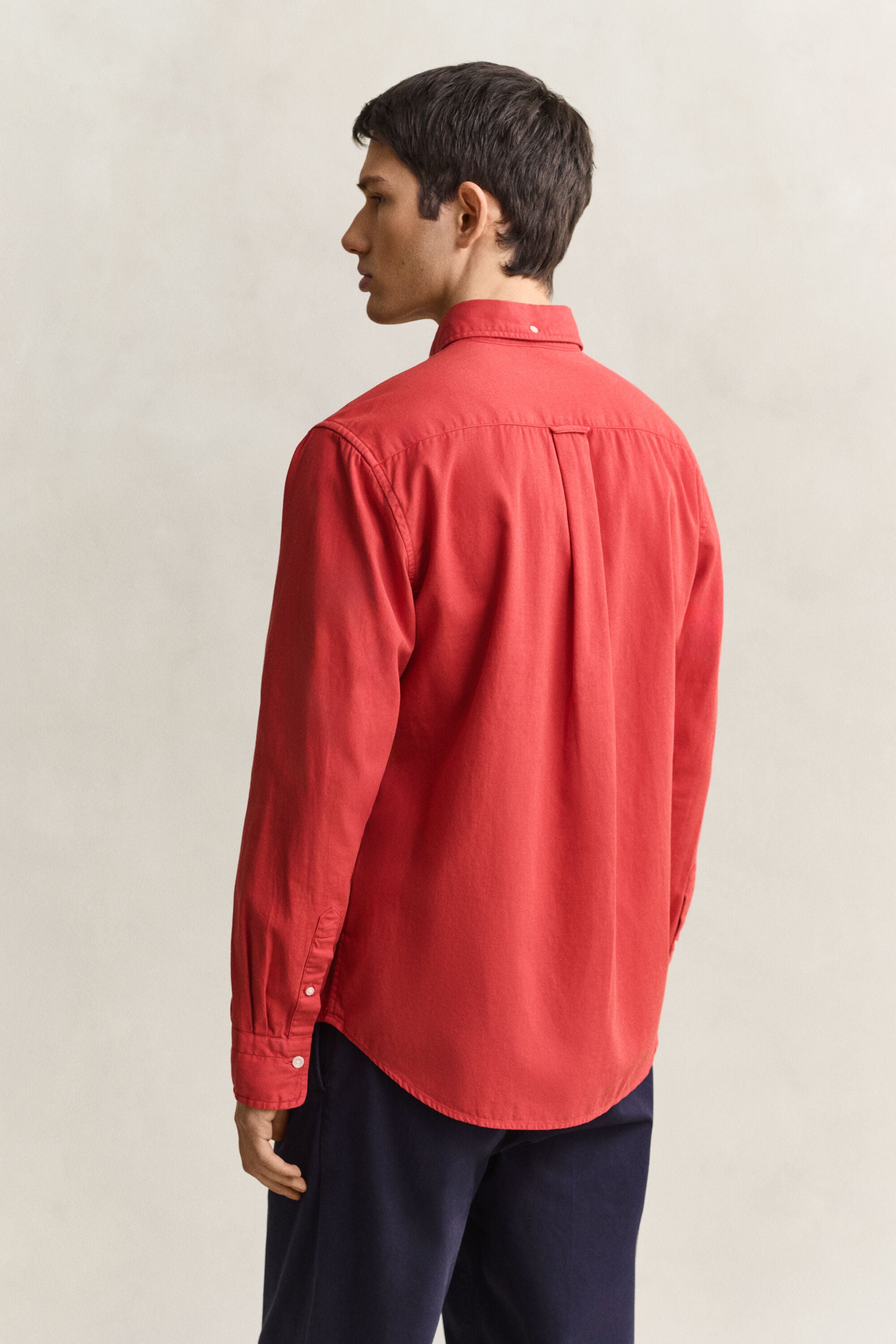 Regular Fit overhemd van keperstof