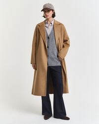 Vest van een wol-kasjmiermix