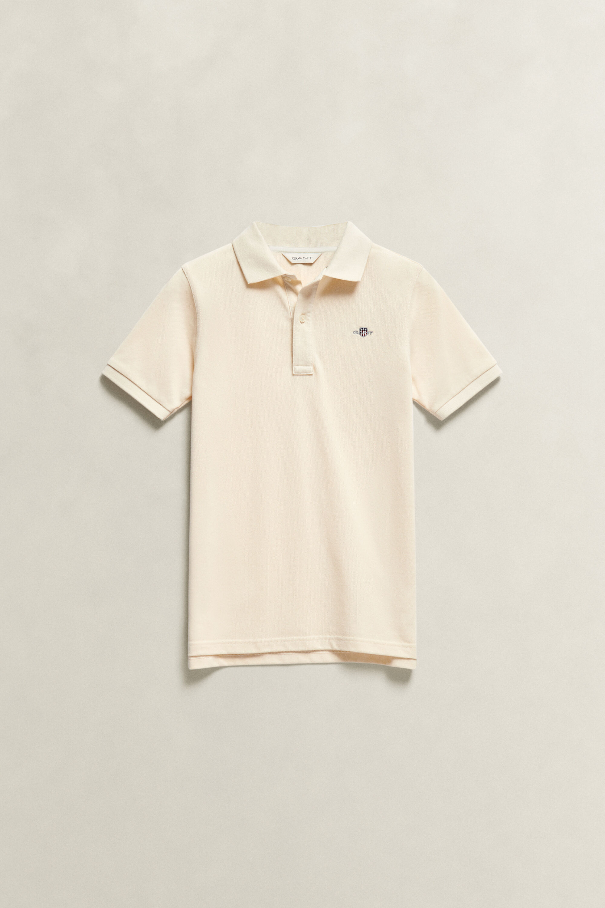 Gebreid poloshirt met rits voor tienerjongens