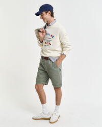 Regular Fit Sunfaded chinoshort