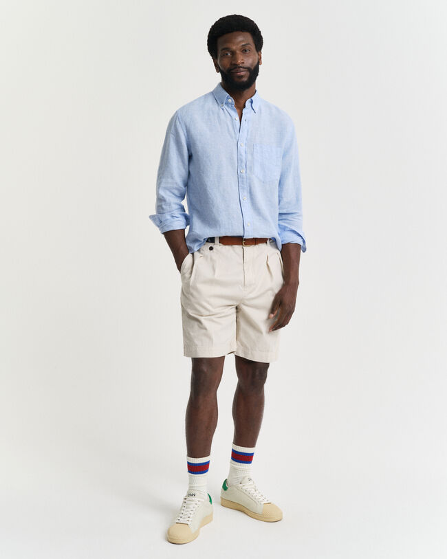 Regular Fit linnen overhemd