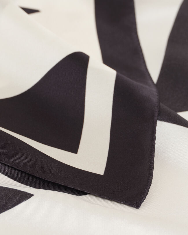 Quadrat Logo zijden sjaal