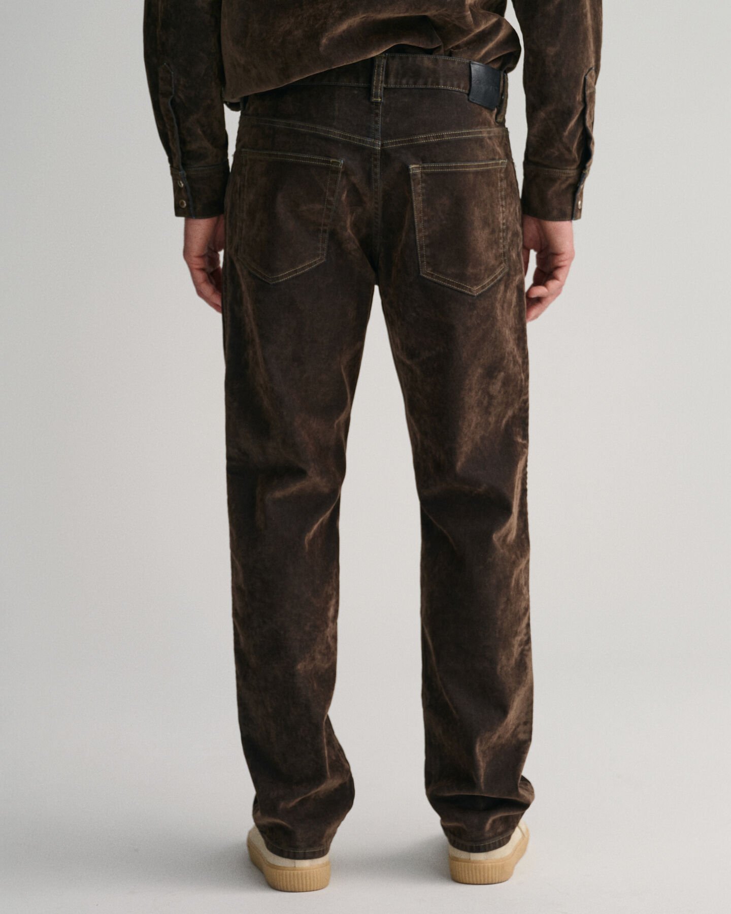 Relaxed Fit fluwelen jeans