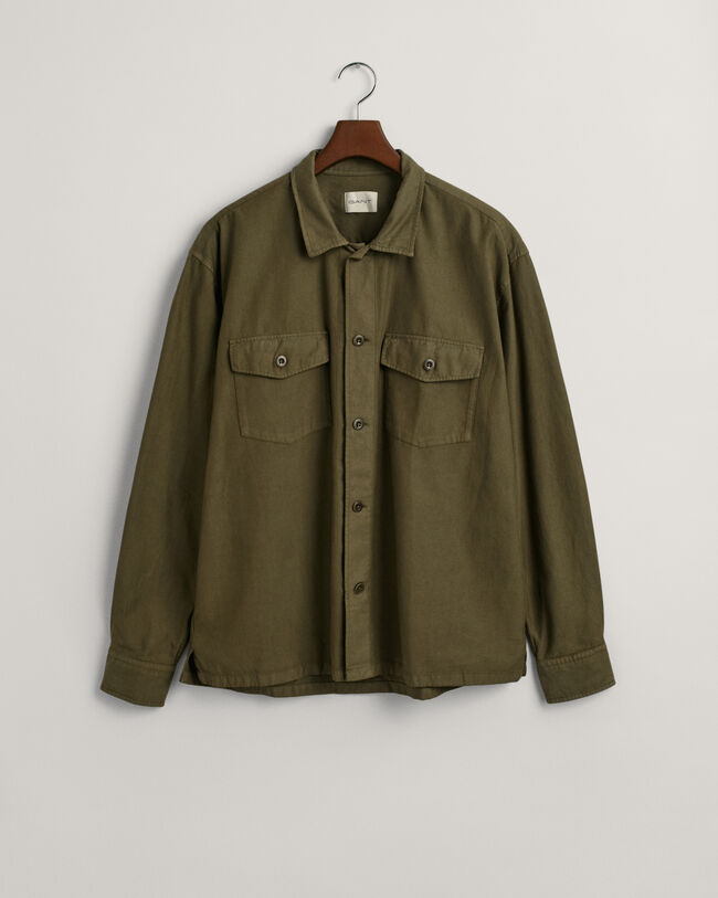 Licht Twill overshirt