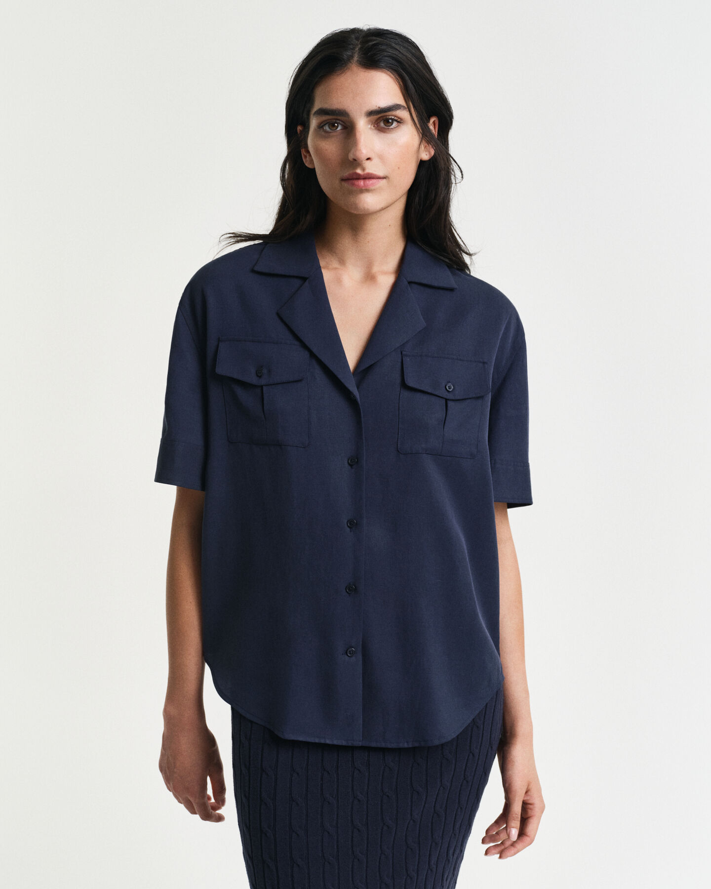 Relaxed Fit overhemd met zak