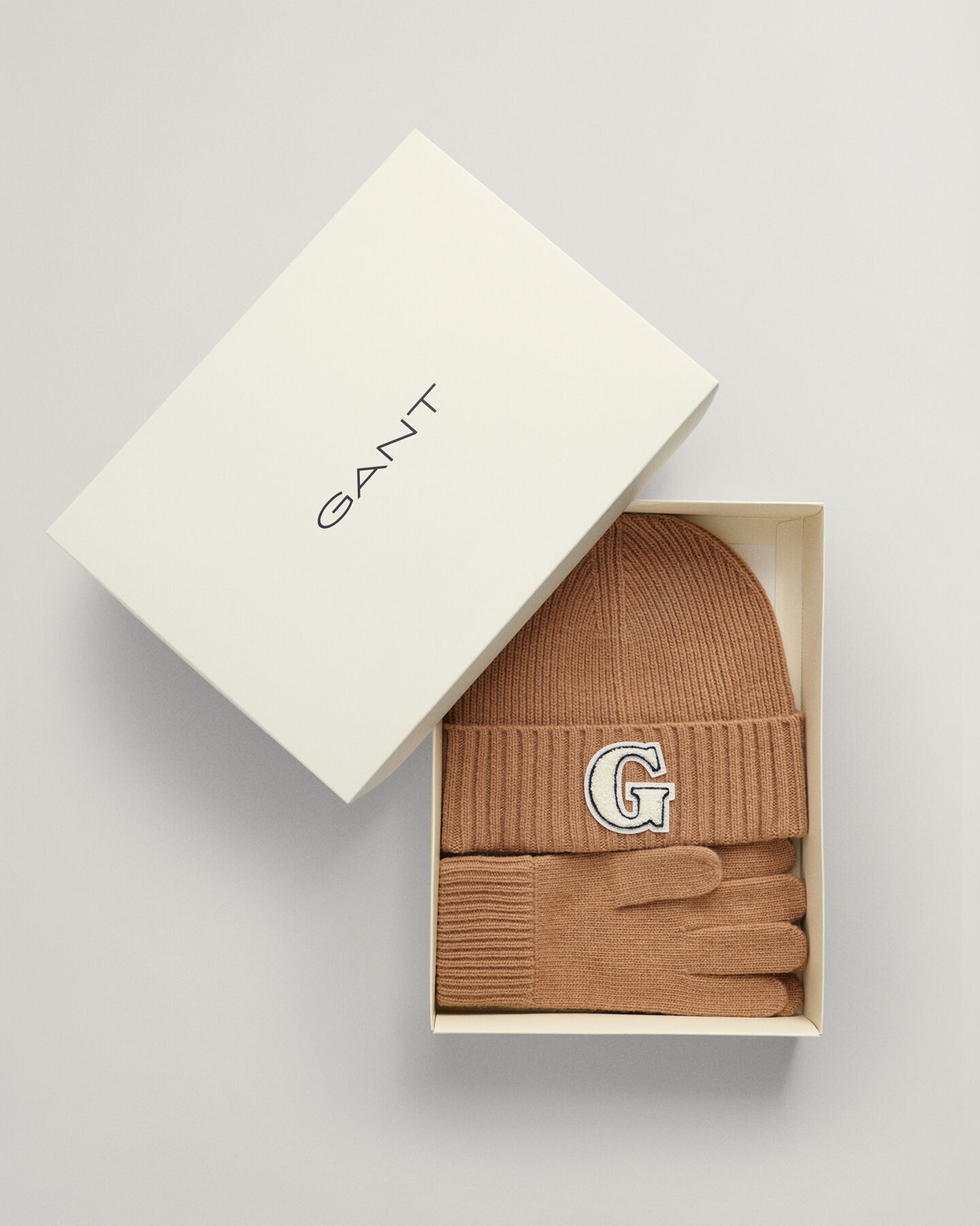 Cadeauset met G-badge beanie & handschoenen