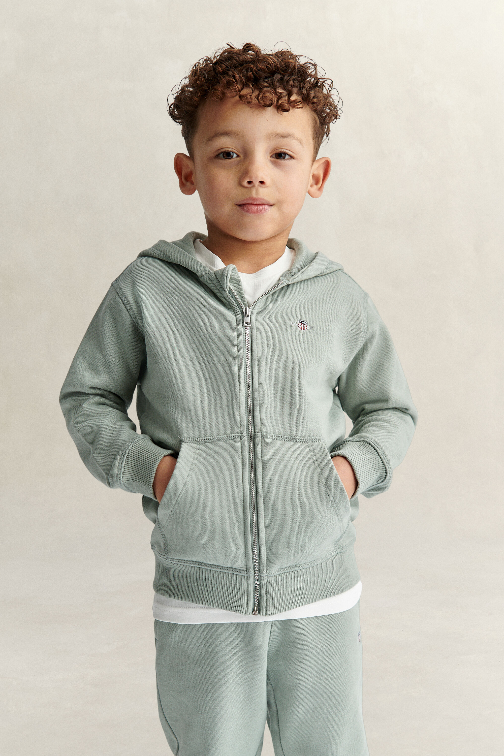 Kids Shield hoodie met ritssluiting