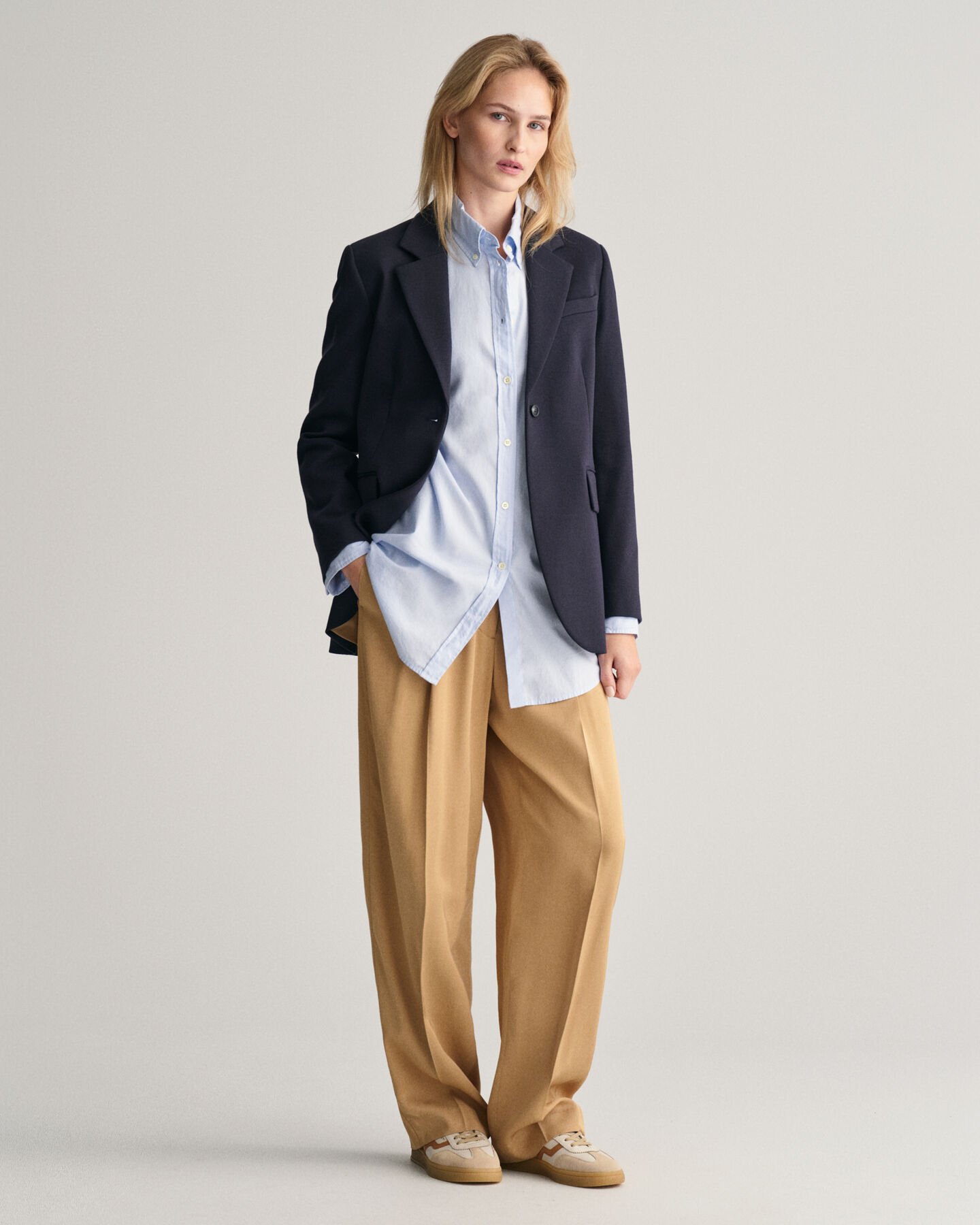 Oversized Fit Luxury Oxford-overhemd