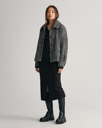 Slim Fit poloshirt van jersey