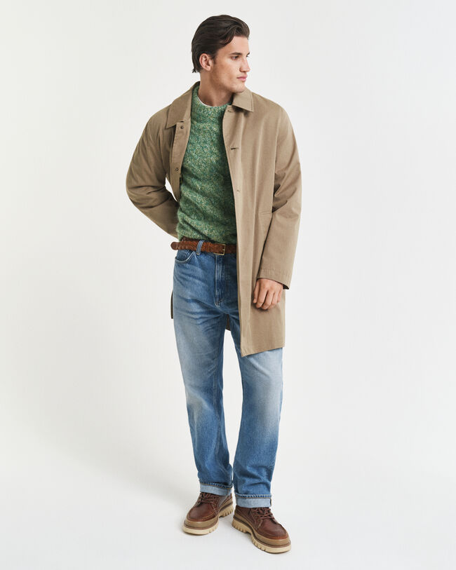 Kabeltrui met ronde hals