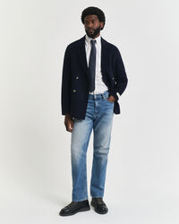 Regular Fit klassiek Oxford-overhemd met strepen